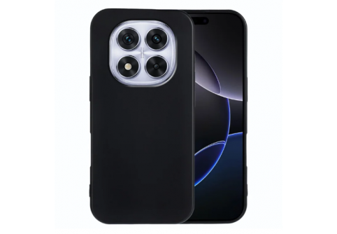 Black Matte Premium силиконов гръб Xiaomi Redmi Note 14 Pro 4G